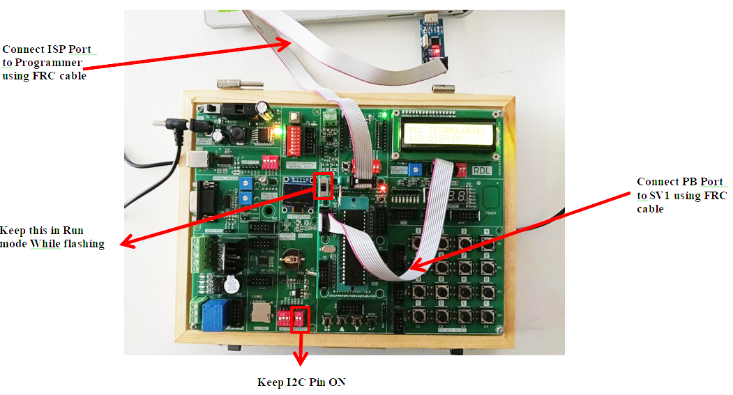 PIC Development Board-Trainer Kit